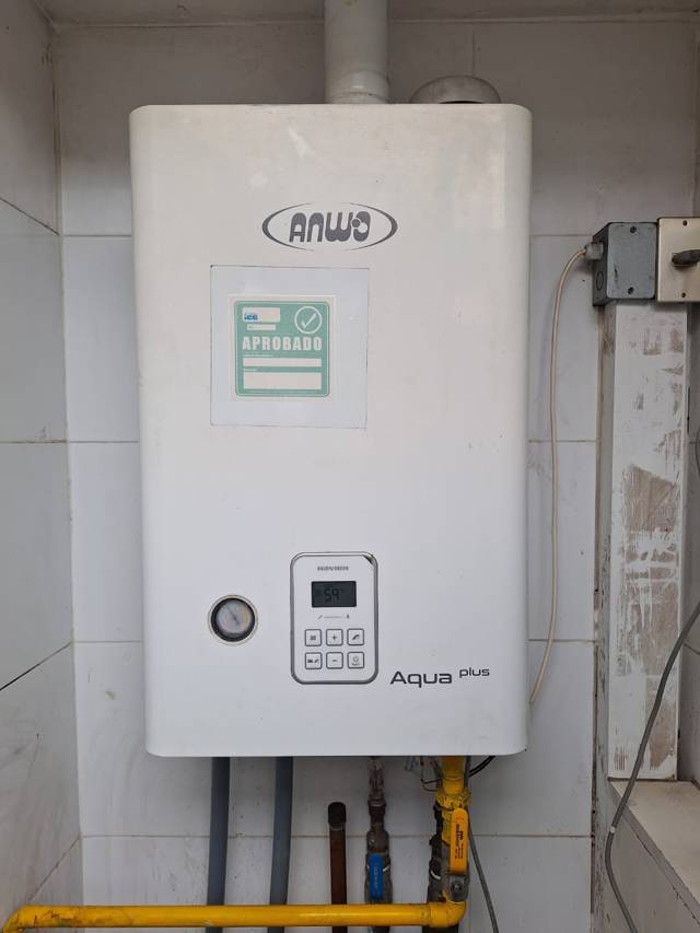 Instalación aprobada y sellada