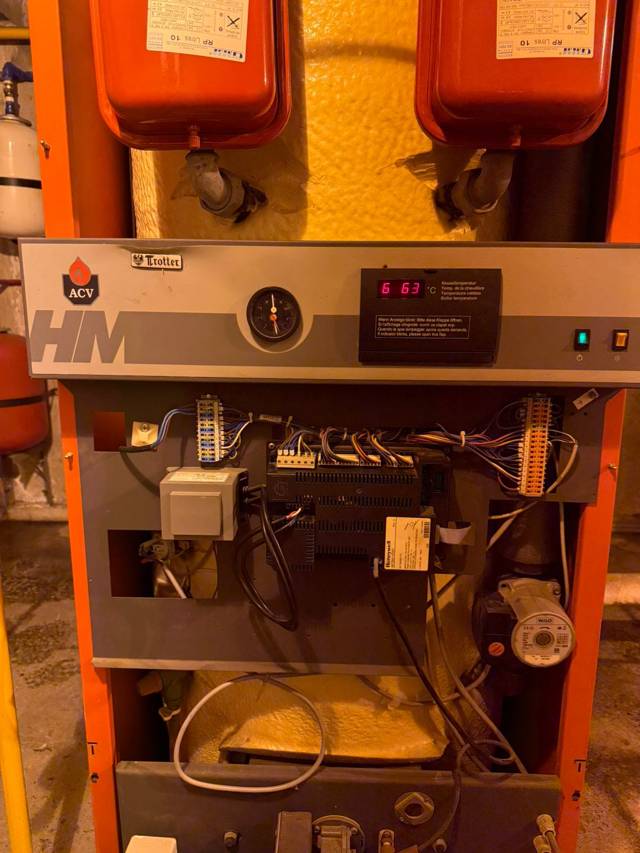 Inspección eléctrica de equipos térmicos